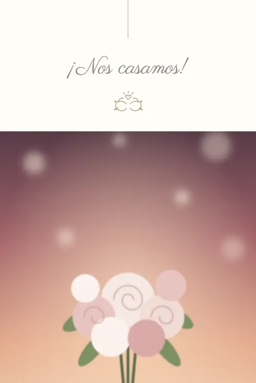 Invitación digital Paloma para boda