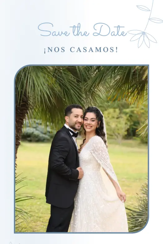 Invitación digital Verona para boda